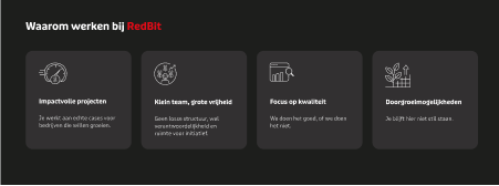RedBit responsive website section