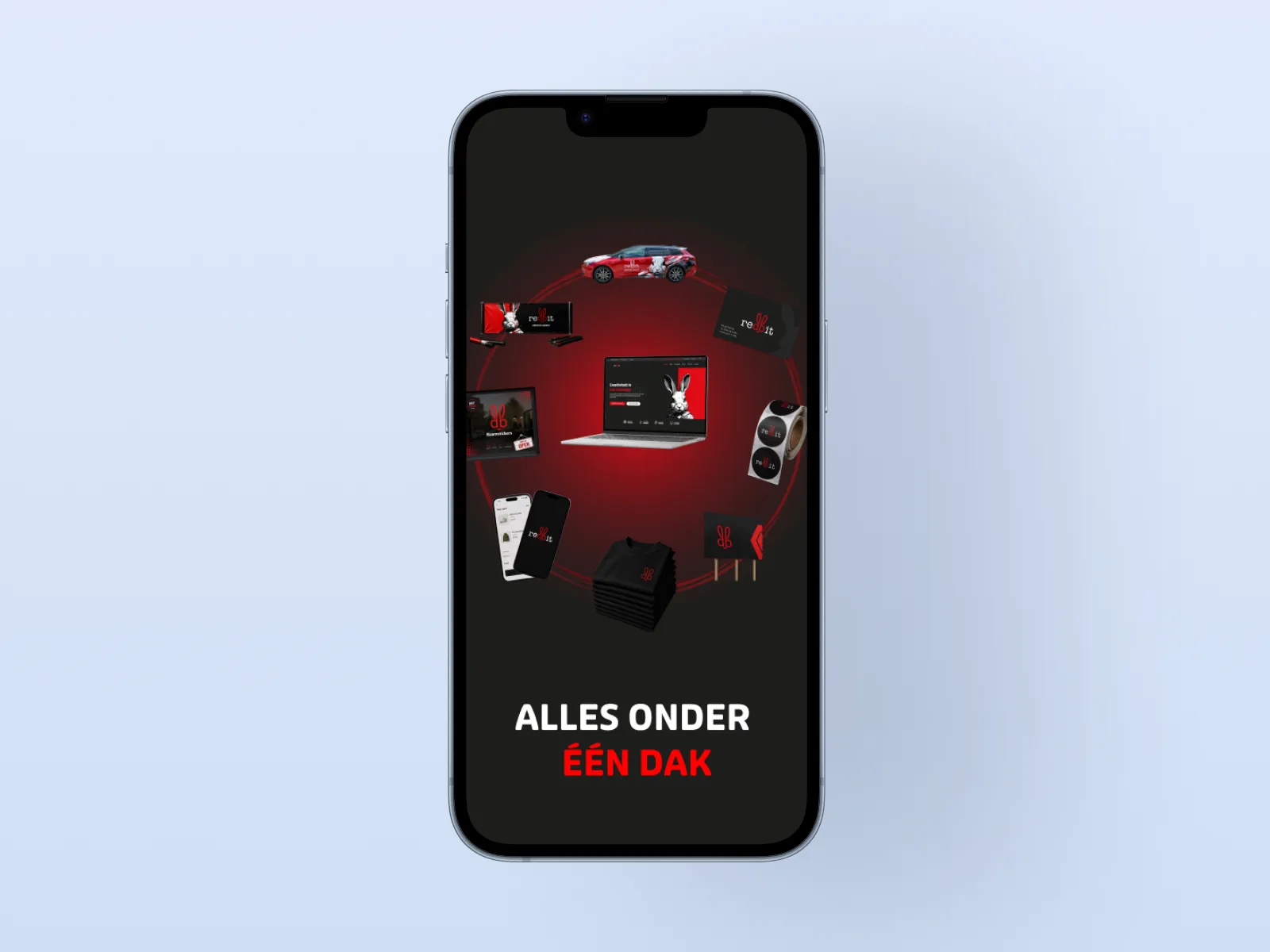 RedBit social video mockup 2