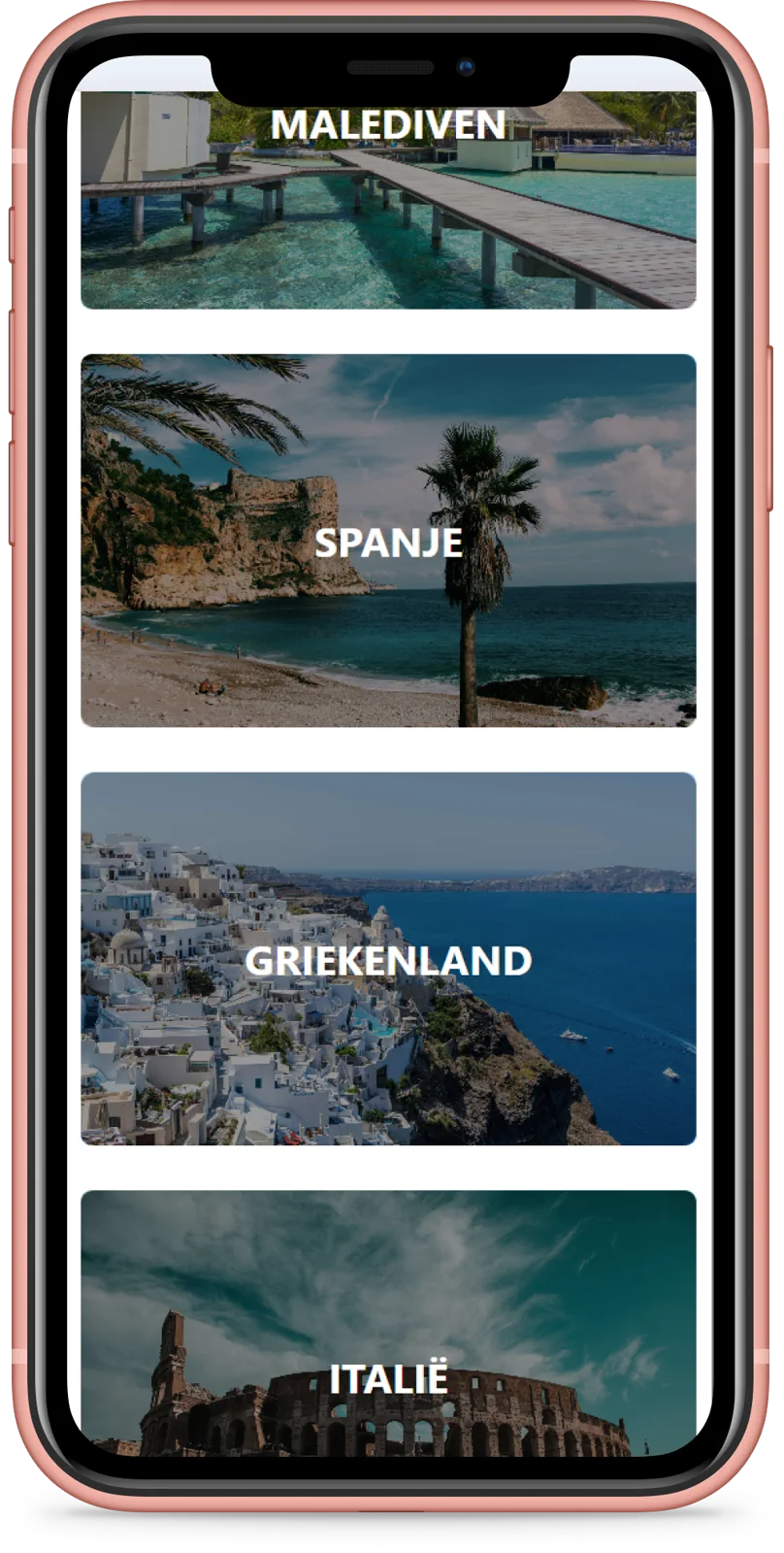 TUI Redesign homepage